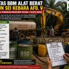 Legalitas BBM Alat Berat di Kebun Sei Kebara Afd. V Perlu Dipertanyakan, Pengawasan Management Regional 1 Pamlco Disorot